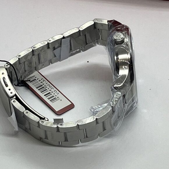 Voiage VG-2001-33 Men's Silver Stainless Steel Analog Dial Quartz Watch JMB47 - Picture 9 of 12